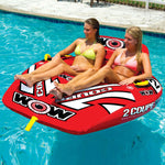 WOW Watersports 2 Person Coupe Cockpit Towable Water Tube