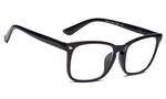 BLUELESS Reading Glasses Women - Fashion Ladies Readers(Black 2.00)
