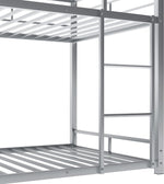 Black Triple Metal Bunk Bed Twin XL Full Queen Sizes