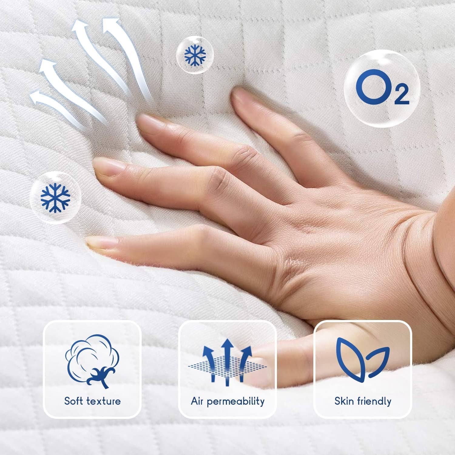 Twin Gel Memory Foam Mattress 6 Inch Cooling Comfort