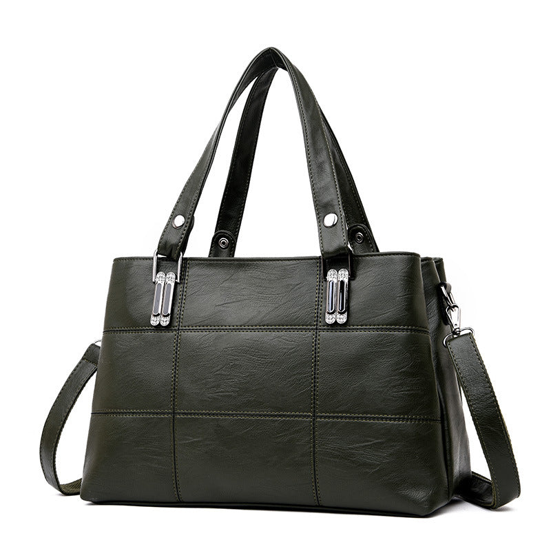 Ladies European And American Style Fashion Stitching Bag