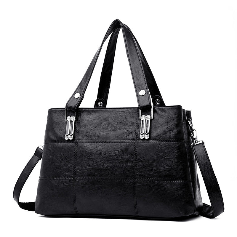 Ladies European And American Style Fashion Stitching Bag