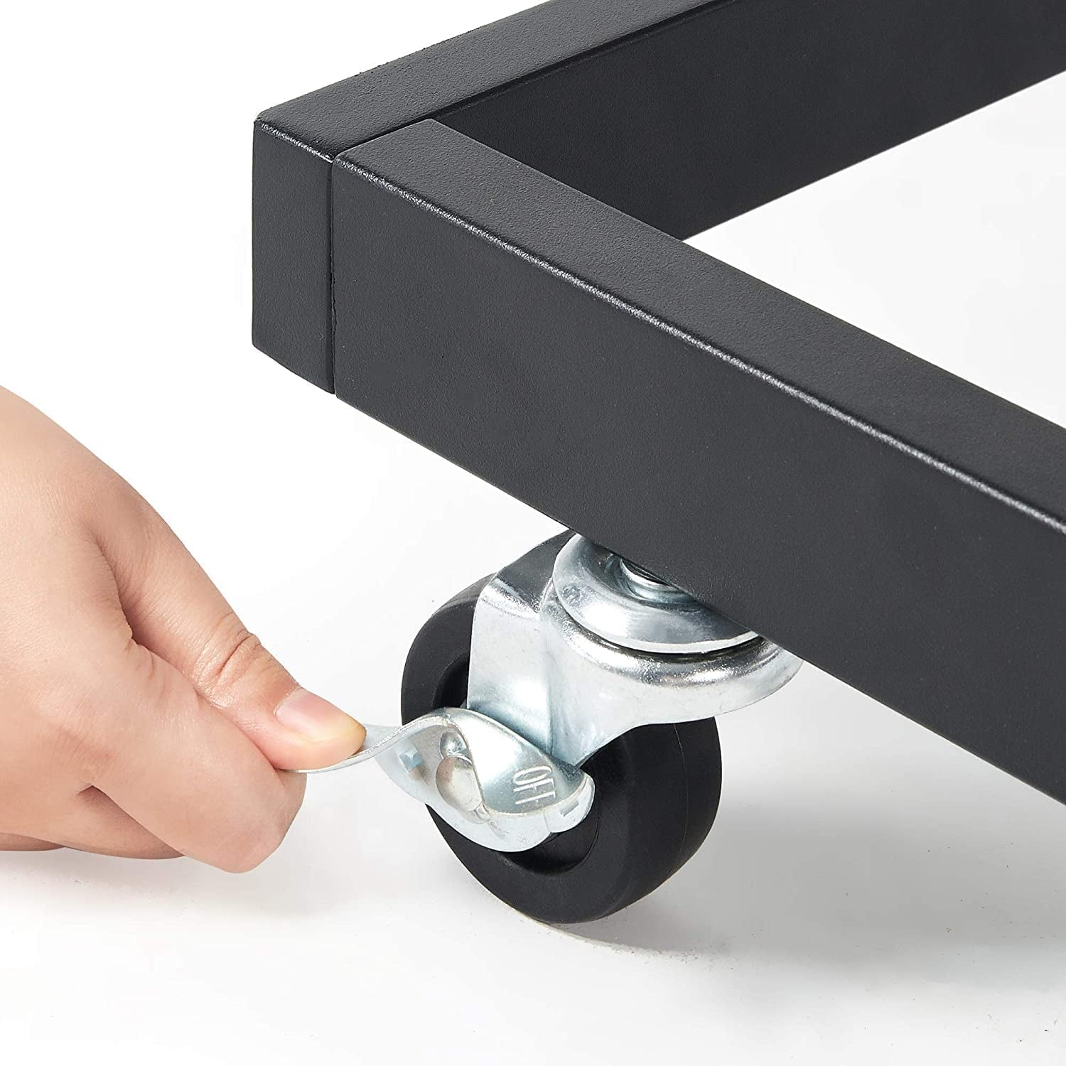Twin Over Full Metal Bunk Beds With Trundle In Black