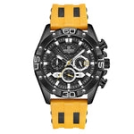 TPU Strap Quartz Movement Six-hand Outdoor Sports Watch