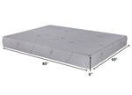 6inches White Twin Aloe Vera Infused Memory Foam Mattress