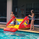 WOW Sports Slide N Smile Inflatable Pool Slide with Sprinklers for