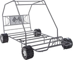 84inches X 56inches X 51inches Twin Gunmetal Go Kart Bed