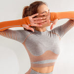 FlexSculpt™ – 2-Piece Seamless Gradient Workout Set