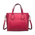 Maria Carla Women's Fashion Luxury Leather Handbag, Smooth Leather