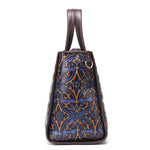 Retro-embossed Messenger Bag For Ladies And Women