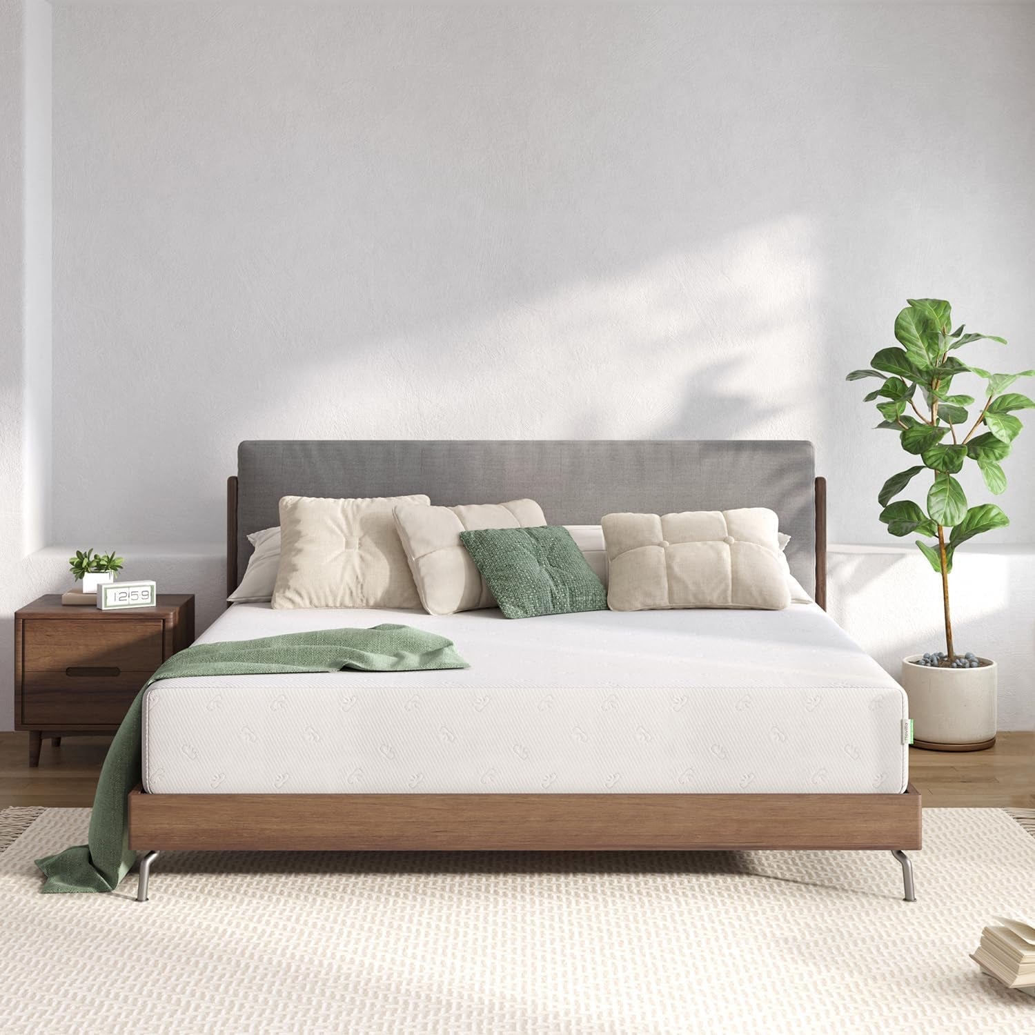 Queen Medium-Firm Memory Foam Mattress with CertiPUR-US Certification