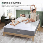 Cooling Gel Twin Memory Foam Mattress Medium Firm Comfort