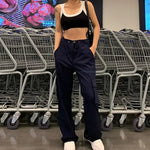 Lightweight Loose Leg Wide Leg Overalls for Women