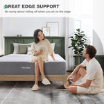Cooling Gel Twin Memory Foam Mattress Medium Firm Comfort