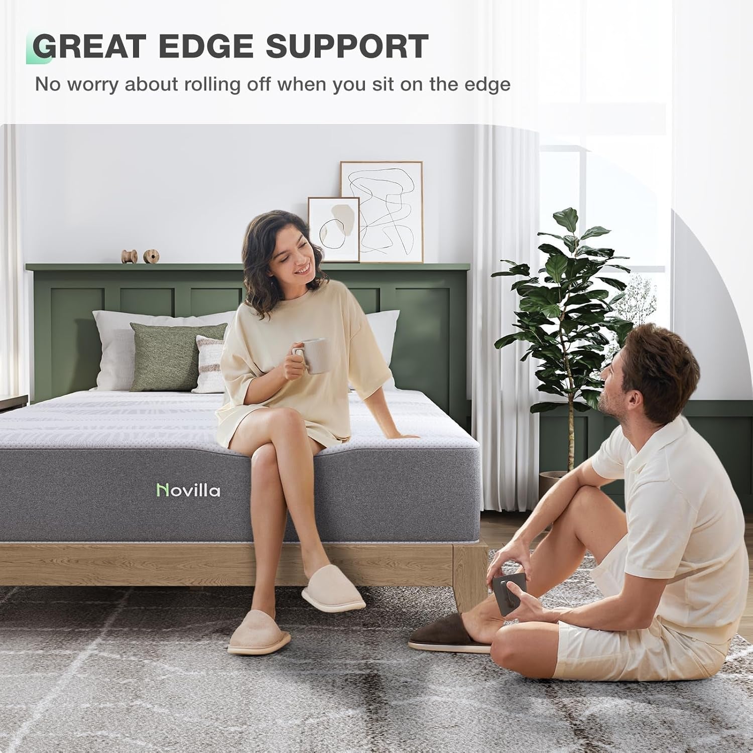 Cooling Gel Twin Memory Foam Mattress Medium Firm Comfort