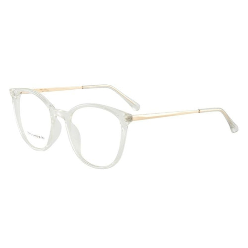 EP Anti-blue glasses European and American flat mirror cat eye glasses