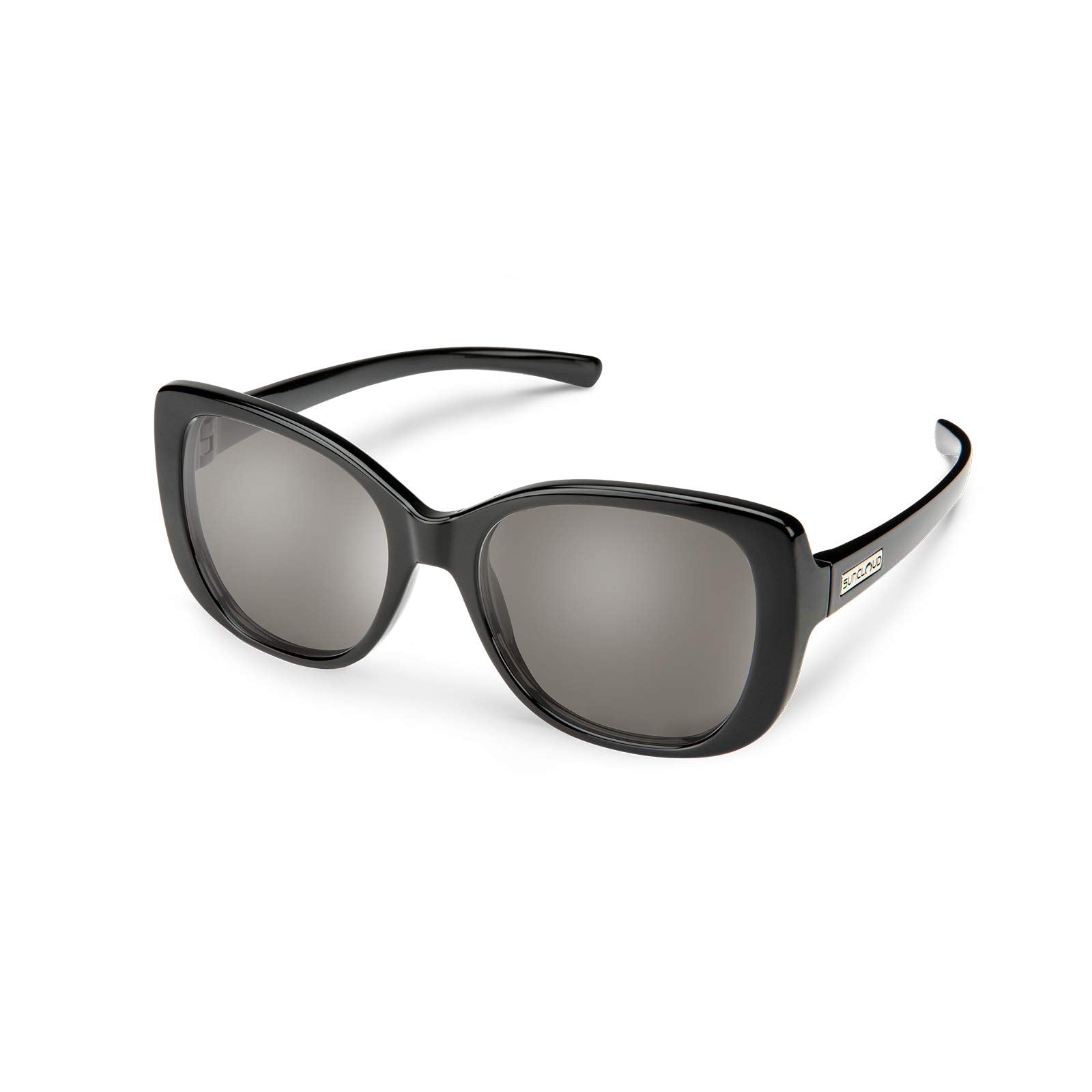 Suncloud Beyond Polarized Sunglasses Black/Polarized Gray One Size