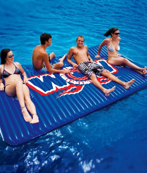 WOW Watersports Floating Water Walkway For The Pool Or Lake Blue