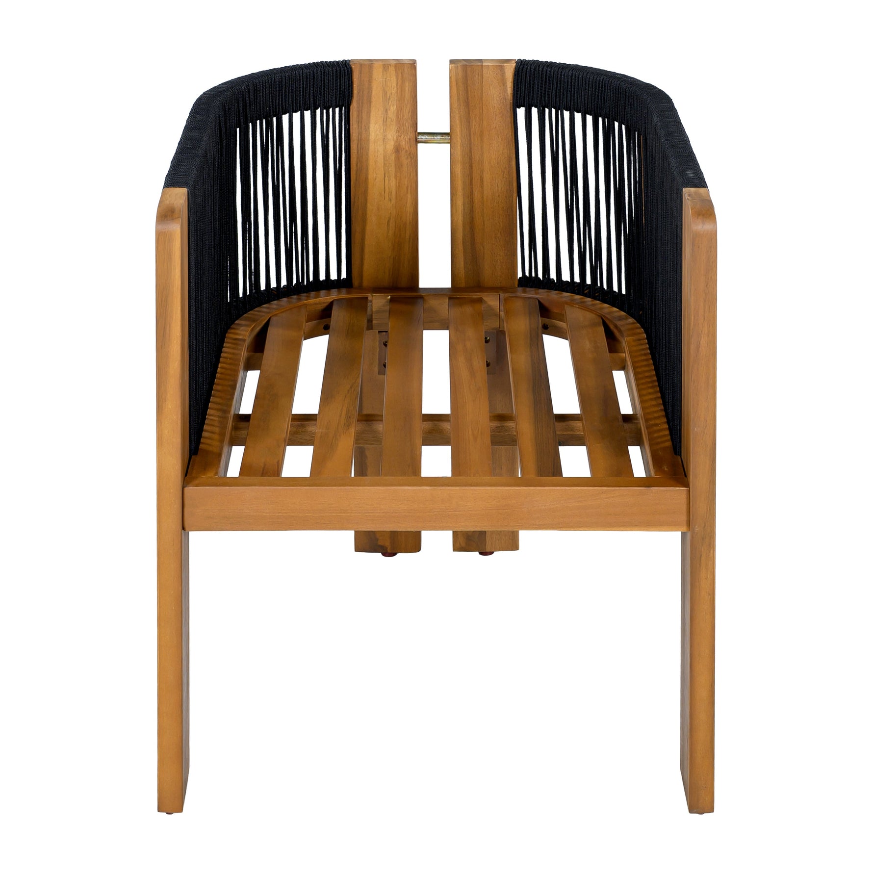 Luxury 5-Piece Outdoor Patio Dining Set for 4, Solid Acacia Wood