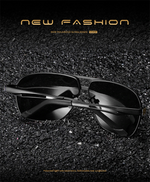 Mens Polarized Pilot Sunglasses Outdoor Driving UV400 Sun Glasses