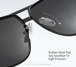 Mens Polarized Pilot Sunglasses Outdoor Driving UV400 Sun Glasses