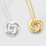 Personalized Mom Jewelry, Kids Names Necklace, Mothers Necklace