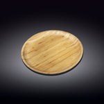 Bamboo Round Plate 8" inch |For Appetizers / Barbecue / Steak