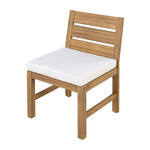 Farmhouse 5-Piece Outdoor Patio Dining Set with Adjustable Legs,Acacia