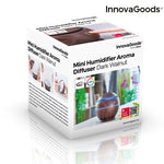 Mini Humidifier Scent Diffuser Dark Walnut InnovaGoods