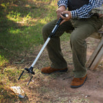Extendable Walking Stick with LED, Alarm and Grabber Hannde
