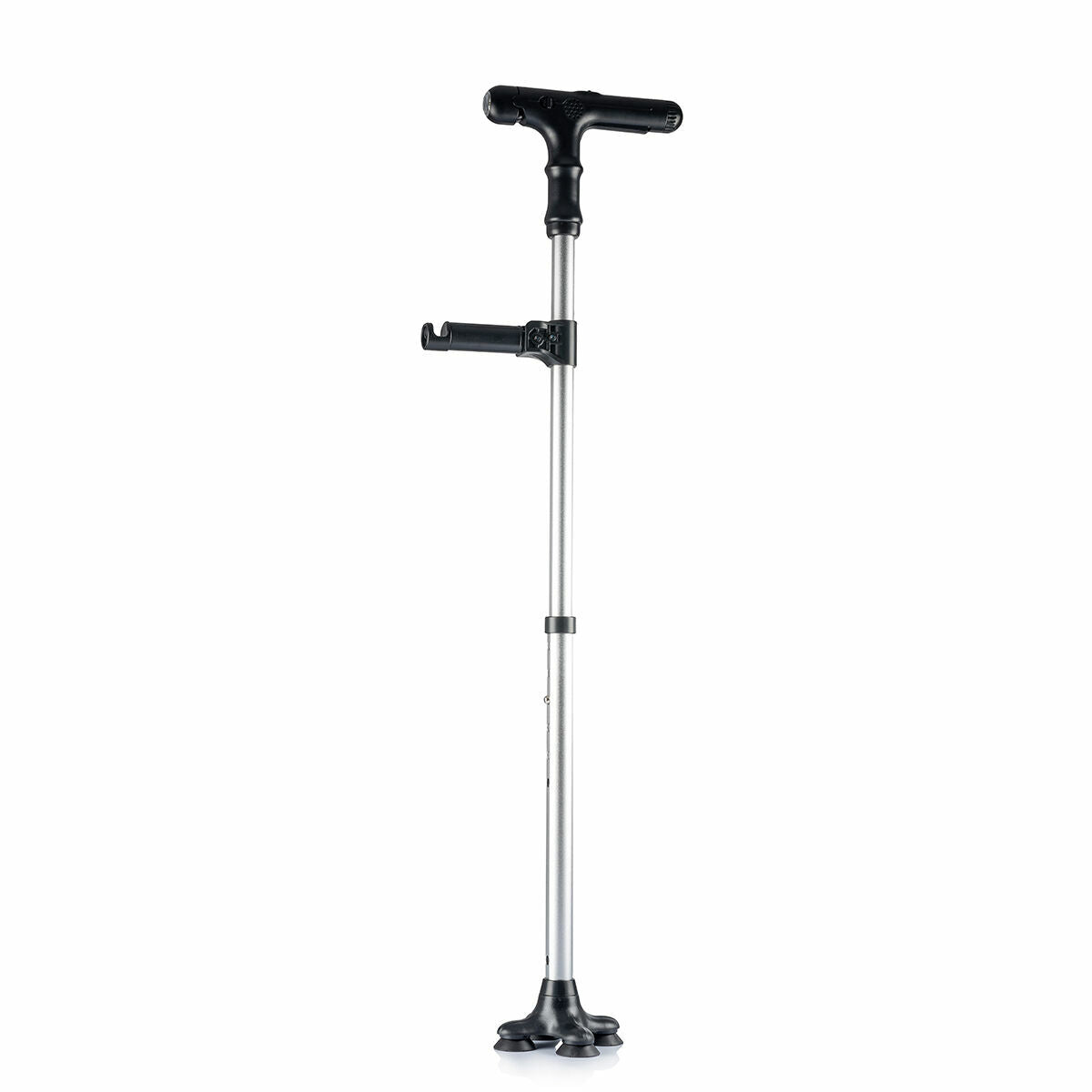 Extendable Walking Stick with LED, Alarm and Grabber Hannde