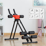 Pack Foldable Abs Machine with Exercise Guide and Men's Sauna Sports