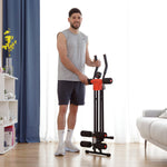 Pack Foldable Abs Machine with Exercise Guide and Men's Sauna Sports