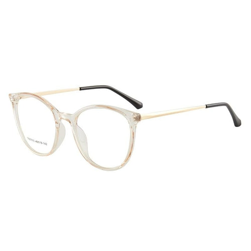 EP Anti-blue glasses European and American flat mirror cat eye glasses