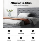 Artiss Bed Frame King Single Size Gas Lift Base With Storage Mattress