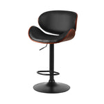 Artiss Bar Stools Kitchen Leather Barstools Swivel Gas Lift Vintage