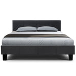 Artiss Bed Frame Queen Size Charcoal NEO