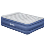 Bestway Air Mattress Queen Inflatable Bed 61cm Airbed Blue