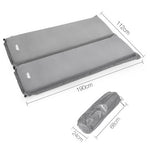 Weisshorn Self Inflating Mattress Camping Sleeping Mat Air Bed Double