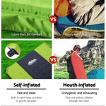 Weisshorn Self Inflating Mattress Camping Sleeping Mat Air Bed Pad