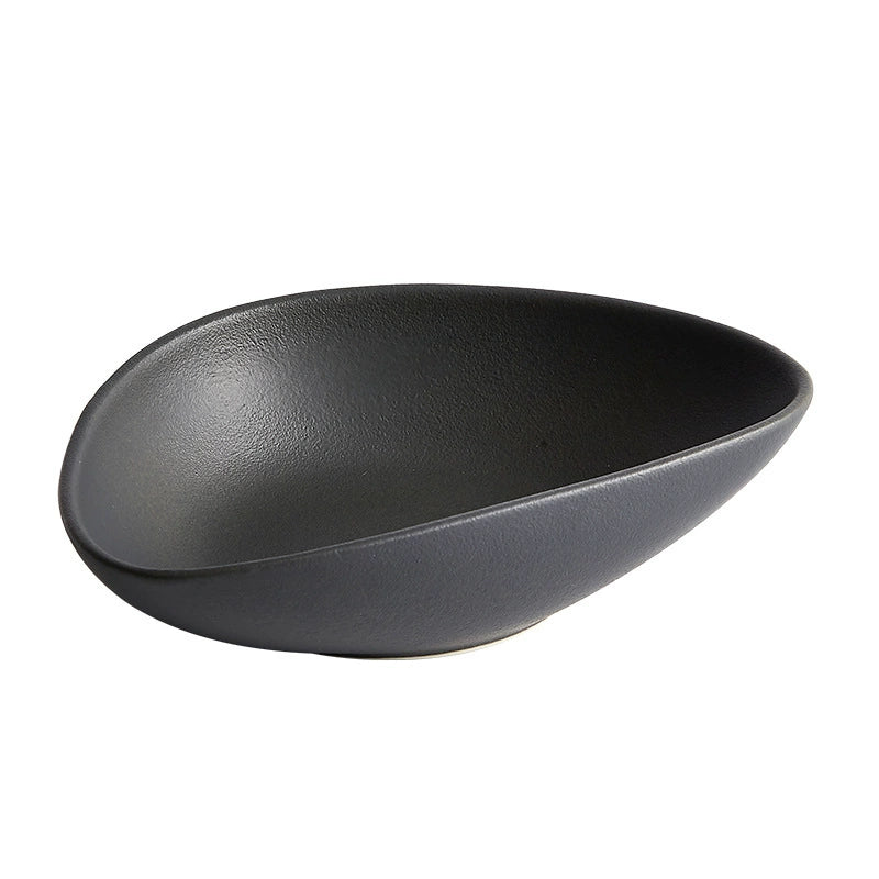 Nordic Luxury Ceramic Dinner Plate – Modern Western Pasta Tableware fo