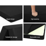 Giselle Bedding Folding Foam Mattress Portable Double Sofa Bed Mat Air