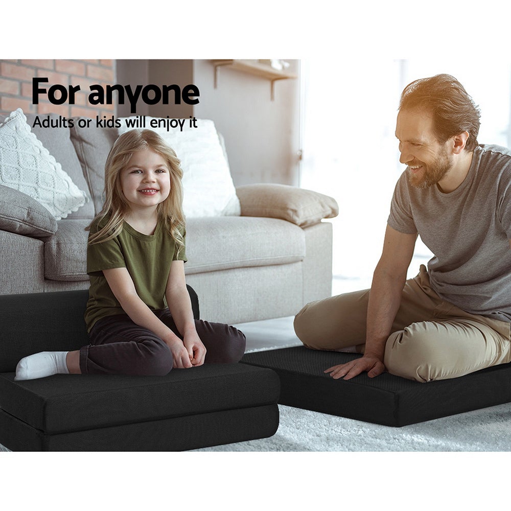 Giselle Bedding Folding Foam Mattress Portable Double Sofa Bed Mat Air