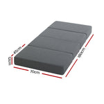 Giselle Bedding Folding Mattress Camping Foldable Portable Mattress