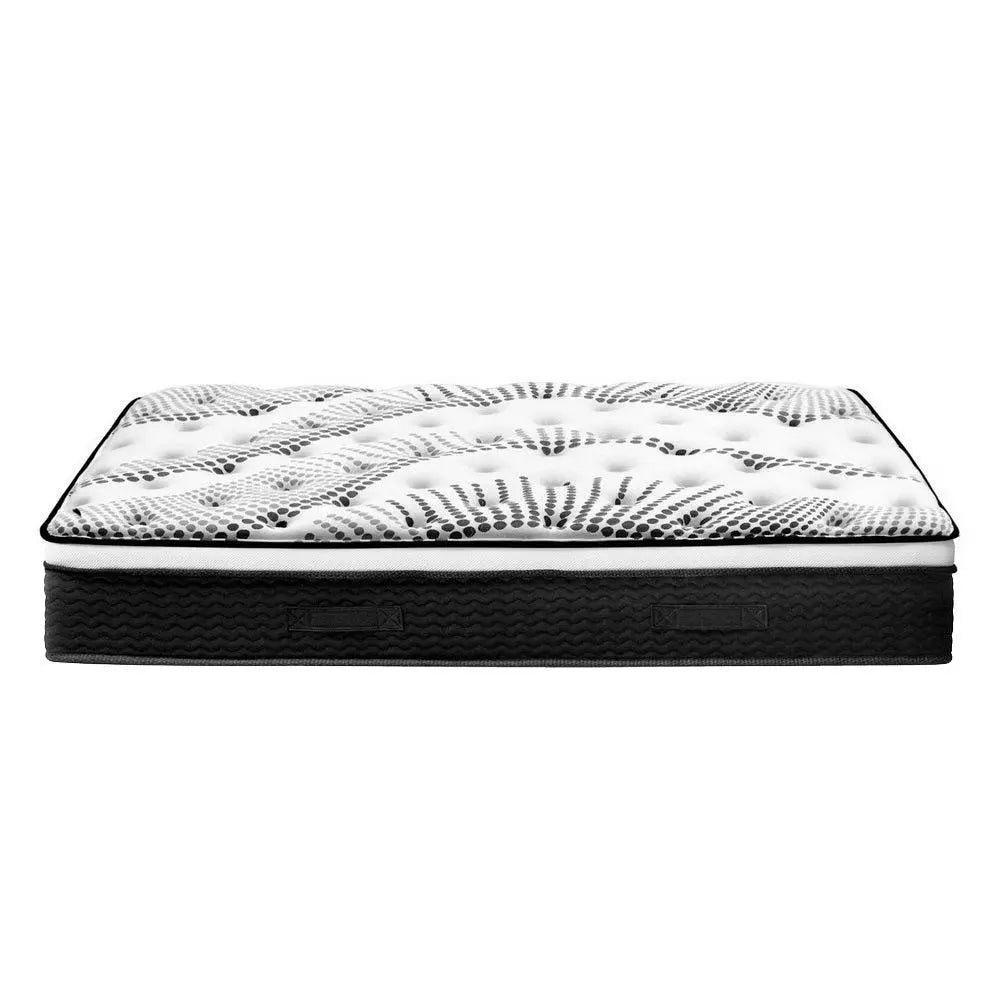 Giselle Bedding Como Euro Top Pocket Spring Mattress 32cm Thick –