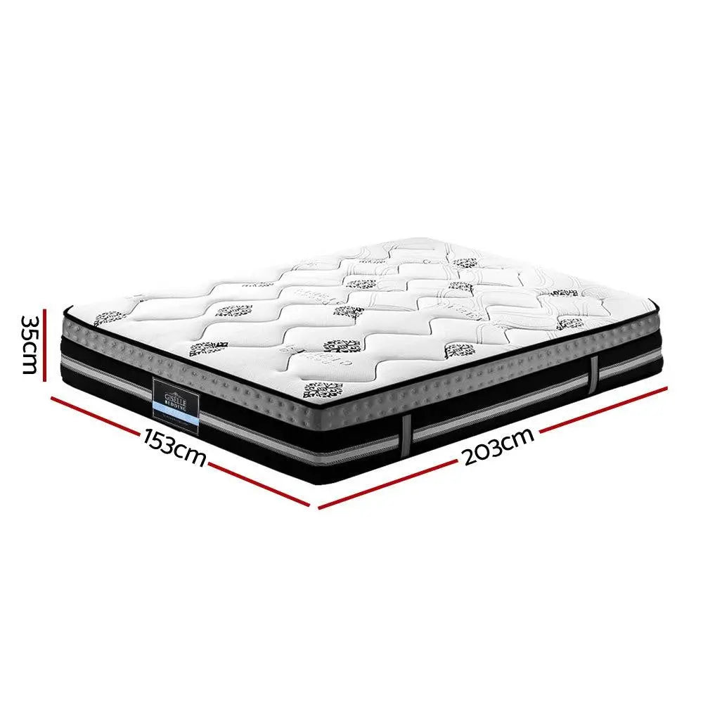 Giselle Bedding Galaxy Euro Top Cool Gel Pocket Spring Mattress 35cm