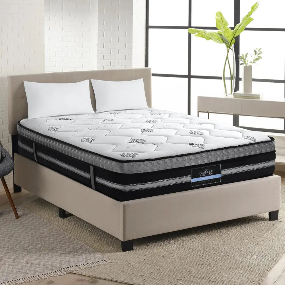 Giselle Bedding Galaxy Euro Top Cool Gel Pocket Spring Mattress 35cm