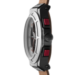 Otto Chrono Silver Black Nato