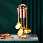 Stainless Steel Utensil Kitchen  Cooking Tools 6pcs Set Kitchen
