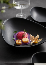 Nordic Luxury Ceramic Dinner Plate – Modern Western Pasta Tableware fo